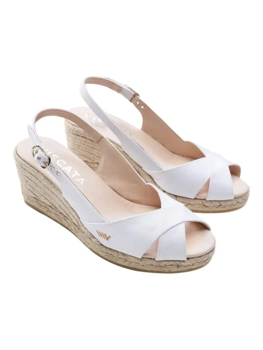 Холщовые эспадрильи Llansa Limited Edition на танкетке VISCATA — 2