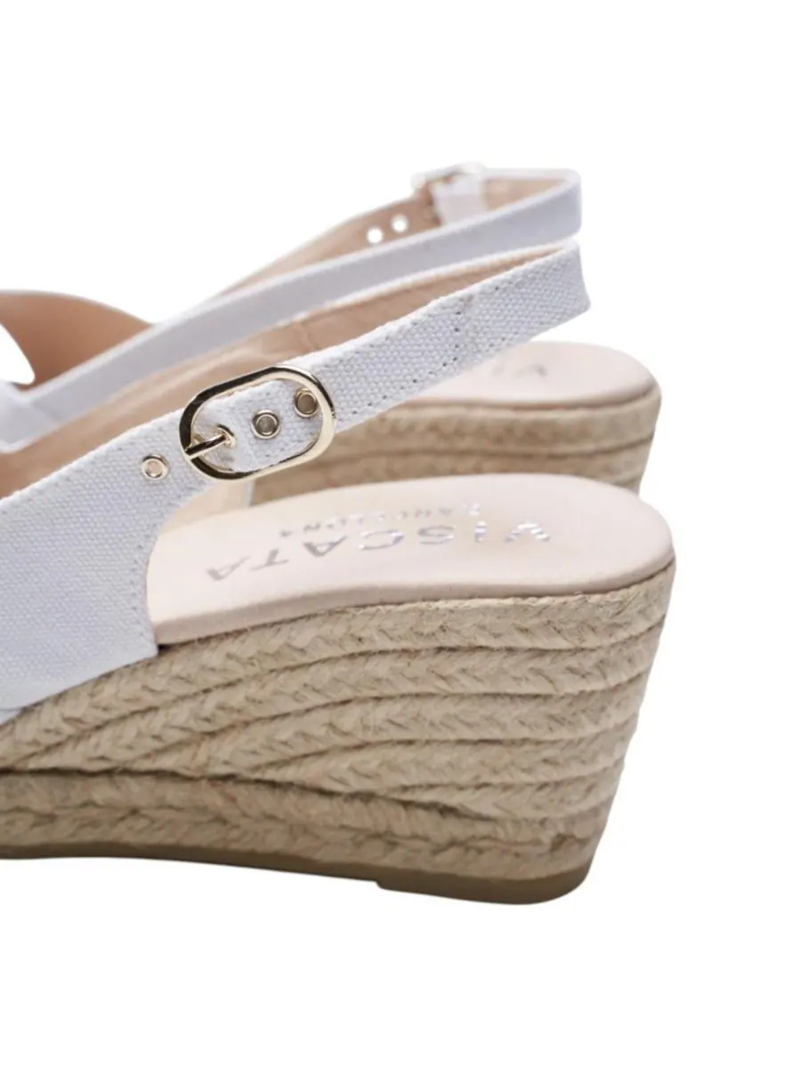 Холщовые эспадрильи Llansa Limited Edition на танкетке VISCATA — 4
