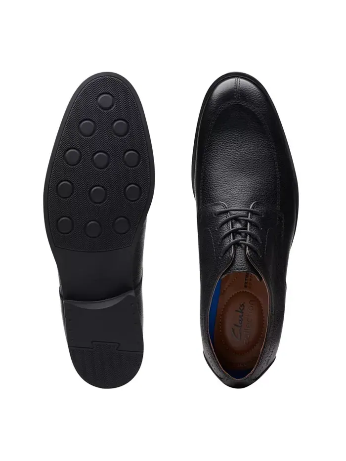 Оксфорды мужские Clarks Whiddon Apron, классические — изображение 3 из 8, черный