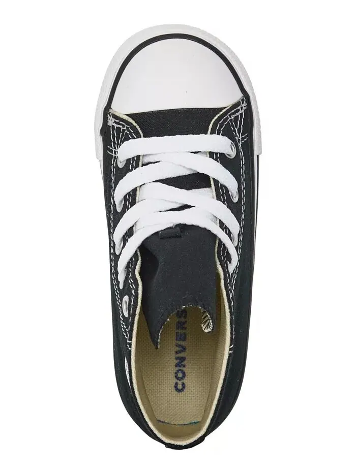 Высокие повседневные кроссовки Chuck Taylor для малышей и малышей от Finish Line Converse — изображение 5 из 6, черный
