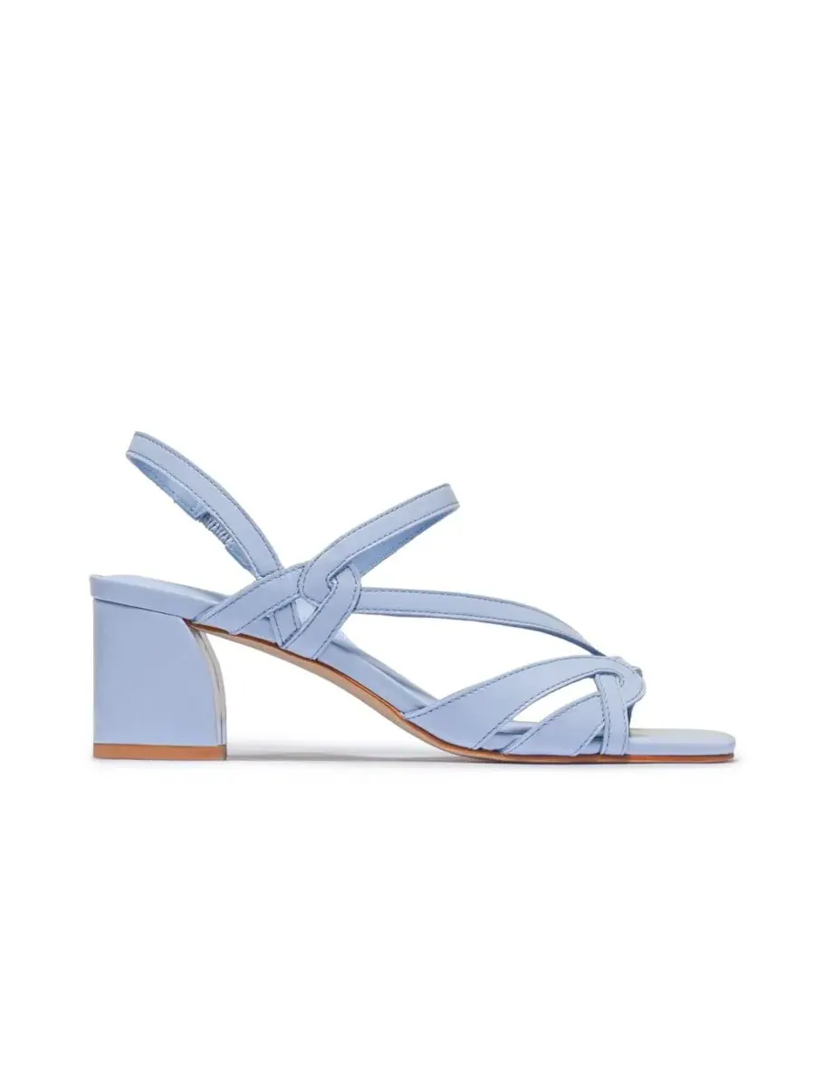Женские сандалии Gyoda на среднем каблуке Bernardo Footwear — изображение 2 из 4, синий