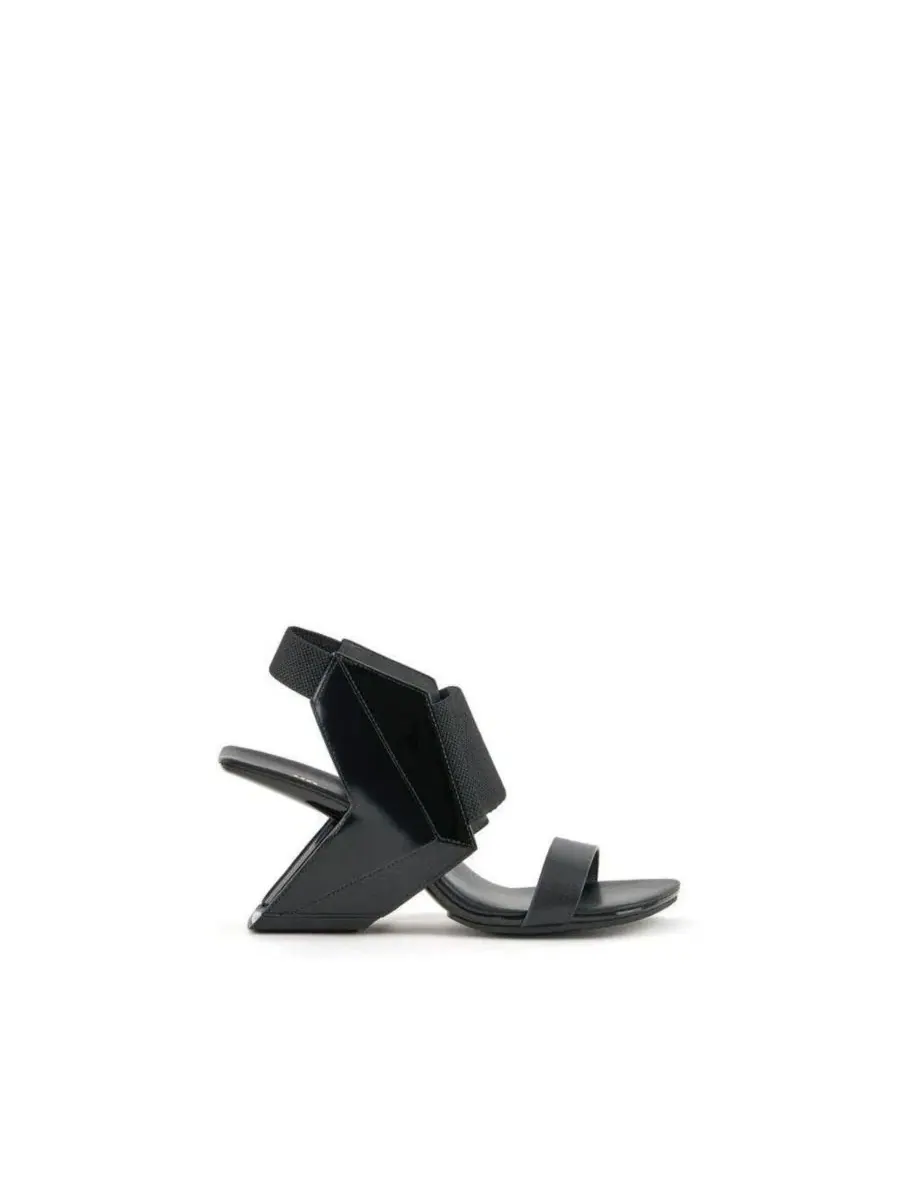 Туфли-лодочки с открытым носком Loop 3D Hi United Nude — изображение 2 из 6, черный