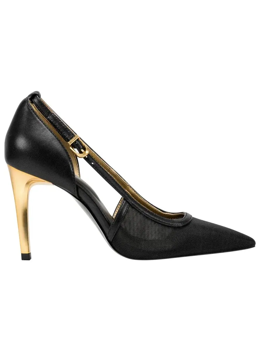 Туфли-лодочки Silvana High Slip-On Pumps Donna Karan New York — изображение 2 из 5, черный