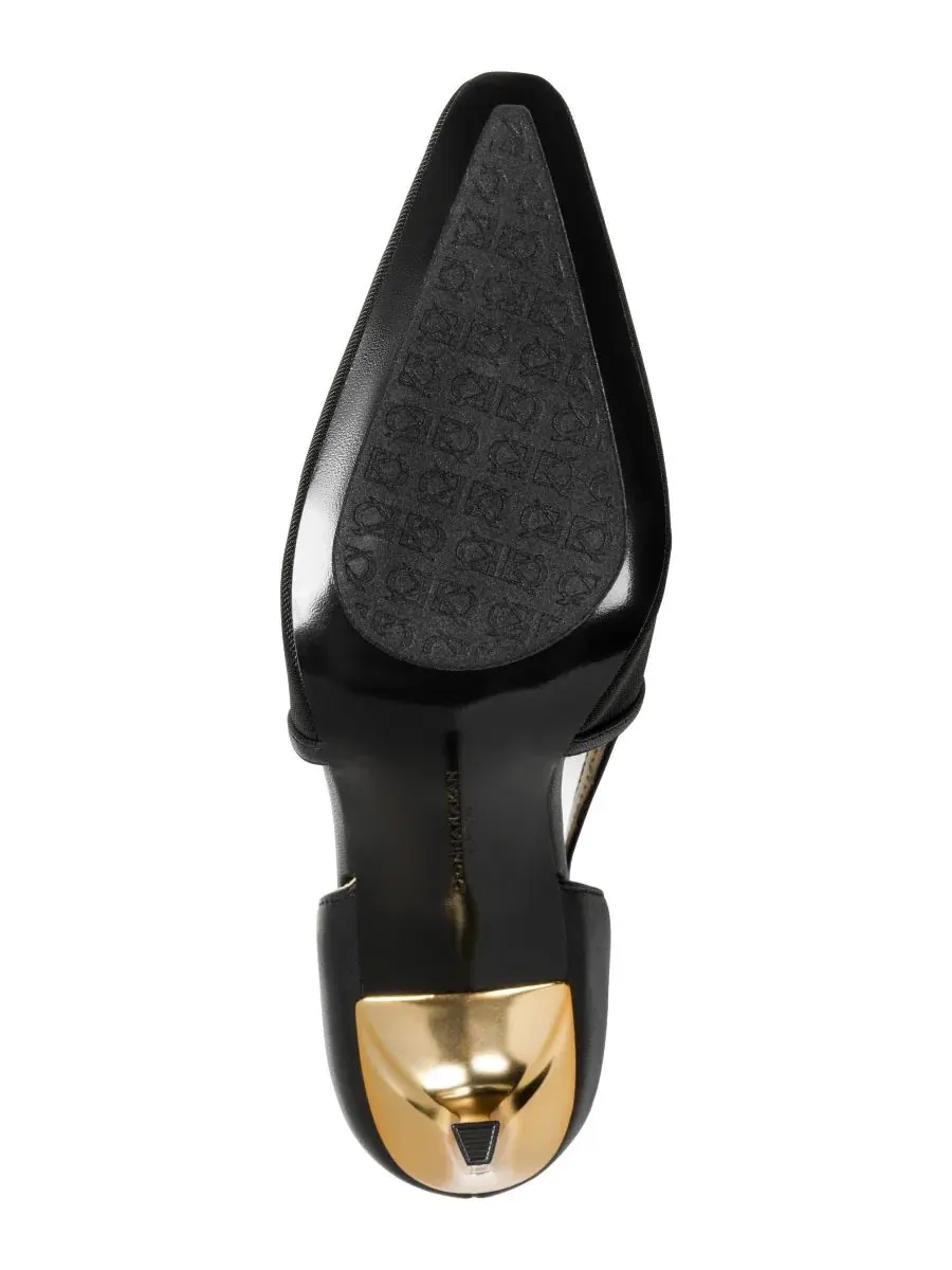 Туфли-лодочки Silvana High Slip-On Pumps Donna Karan New York — изображение 5 из 5, черный