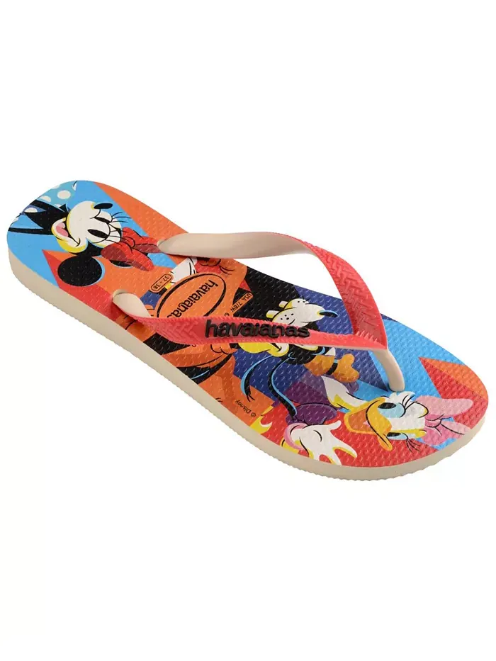Стильные мужские сандалии Disney Havaianas — изображение 1 из 6, бежевый красный