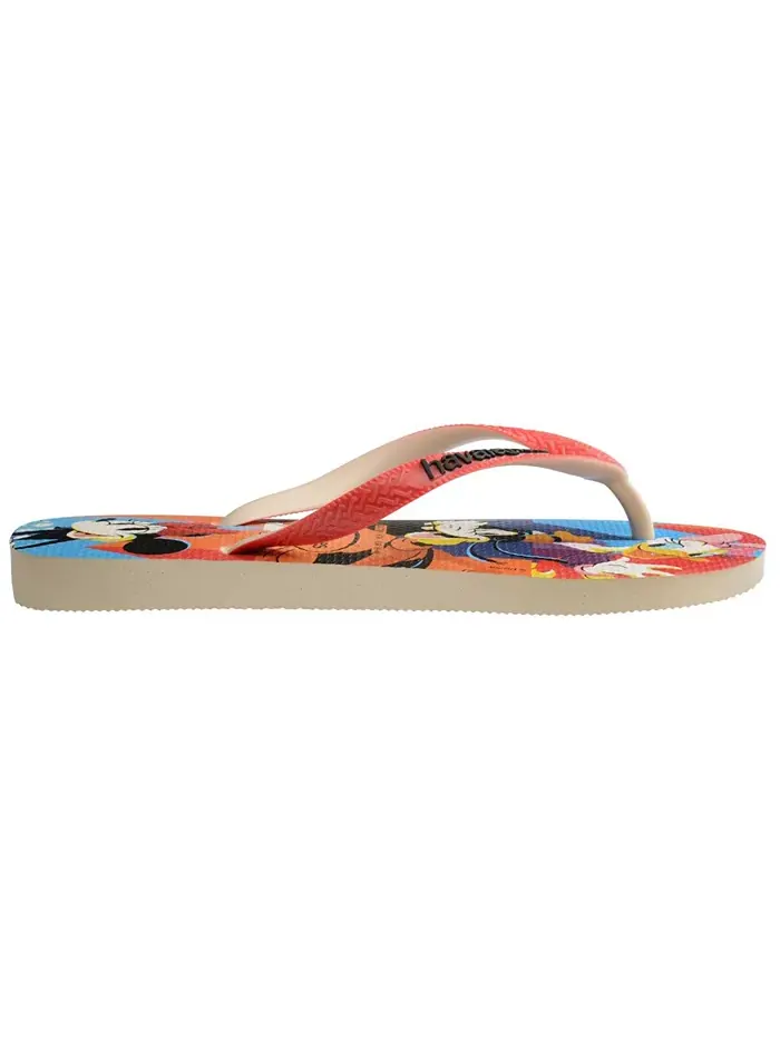Стильные мужские сандалии Disney Havaianas — изображение 2 из 6, бежевый красный