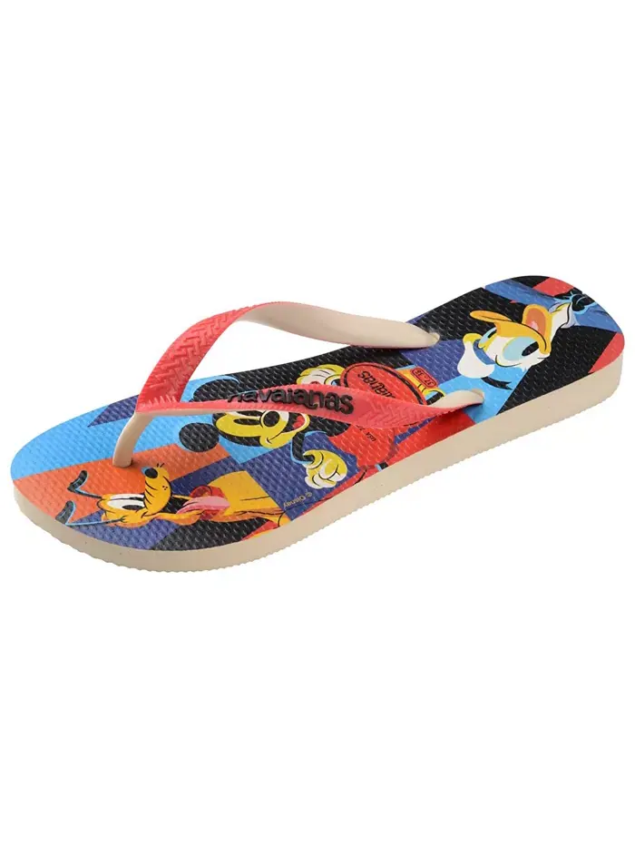 Стильные мужские сандалии Disney Havaianas — изображение 3 из 6, бежевый красный