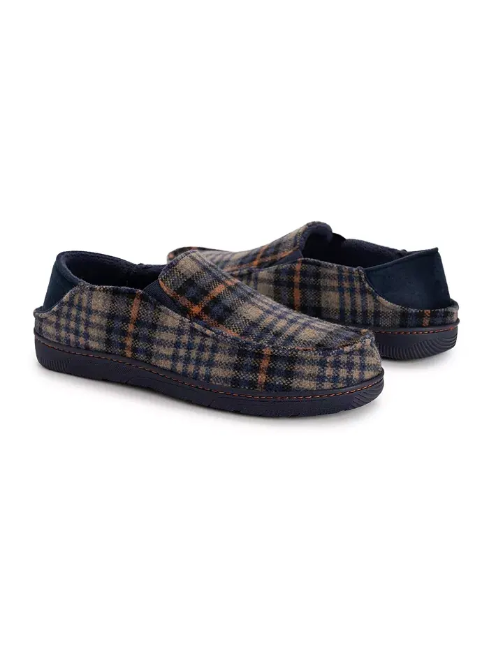 Мужские тапочки Owen Full Fit Muk Luks — изображение 5 из 6, синий