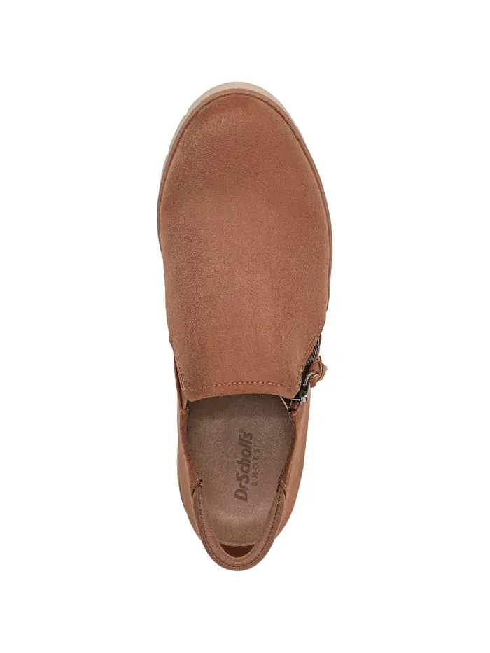 Женские слипоны Nice Day Now Dr. Scholl's — изображение 4 из 5, коричневый