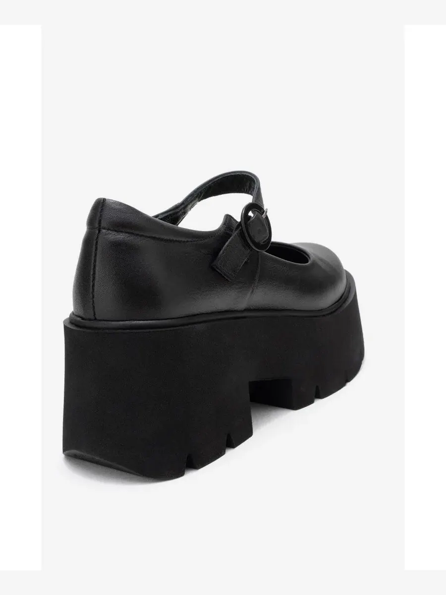 Туфли Мэри Джейн на платформе Orina Forever & Always Shoes — изображение 3 из 6, черный