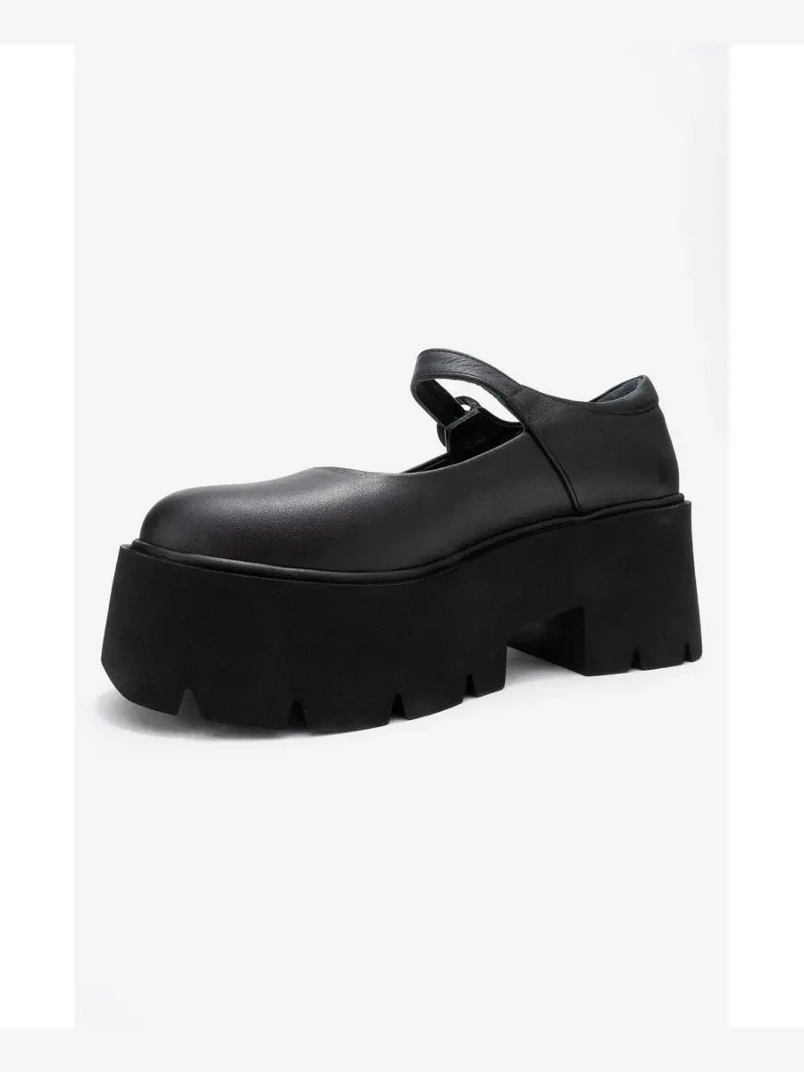 Туфли Мэри Джейн на платформе Orina Forever & Always Shoes — изображение 6 из 6, черный