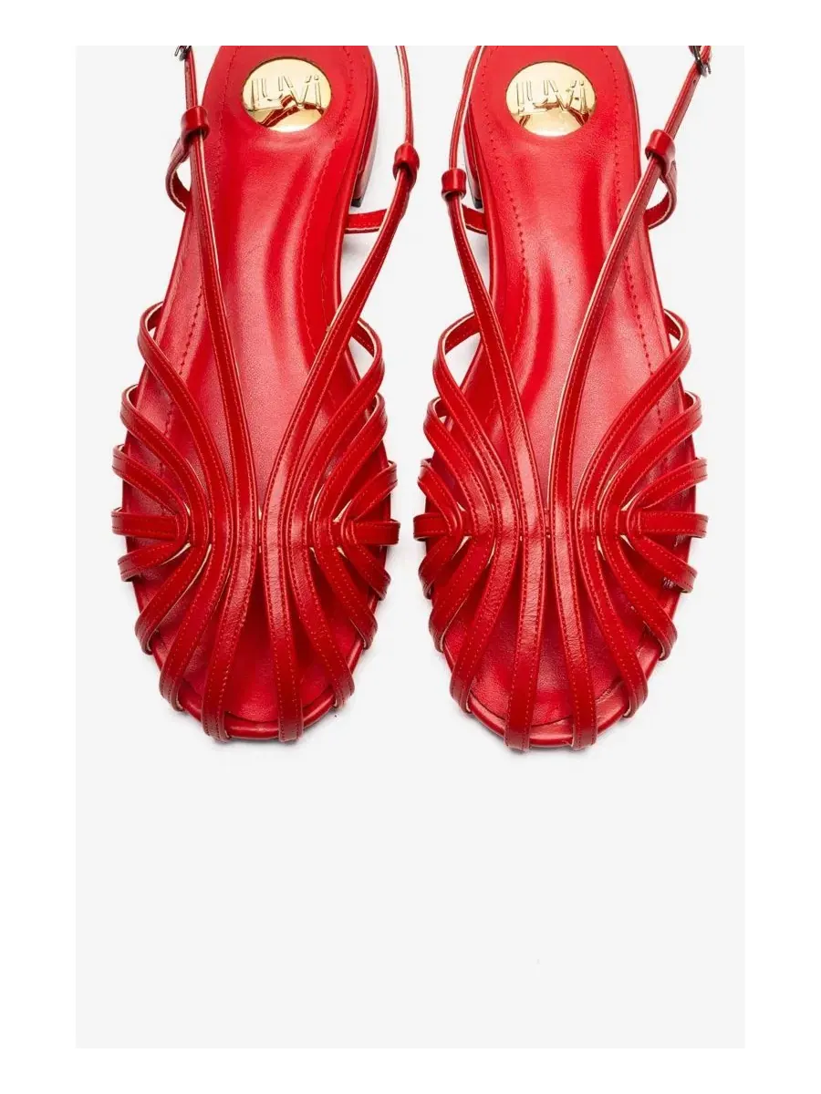 Женские сандалии с ремешком Liss Prologue Shoes — изображение 4 из 6, красный