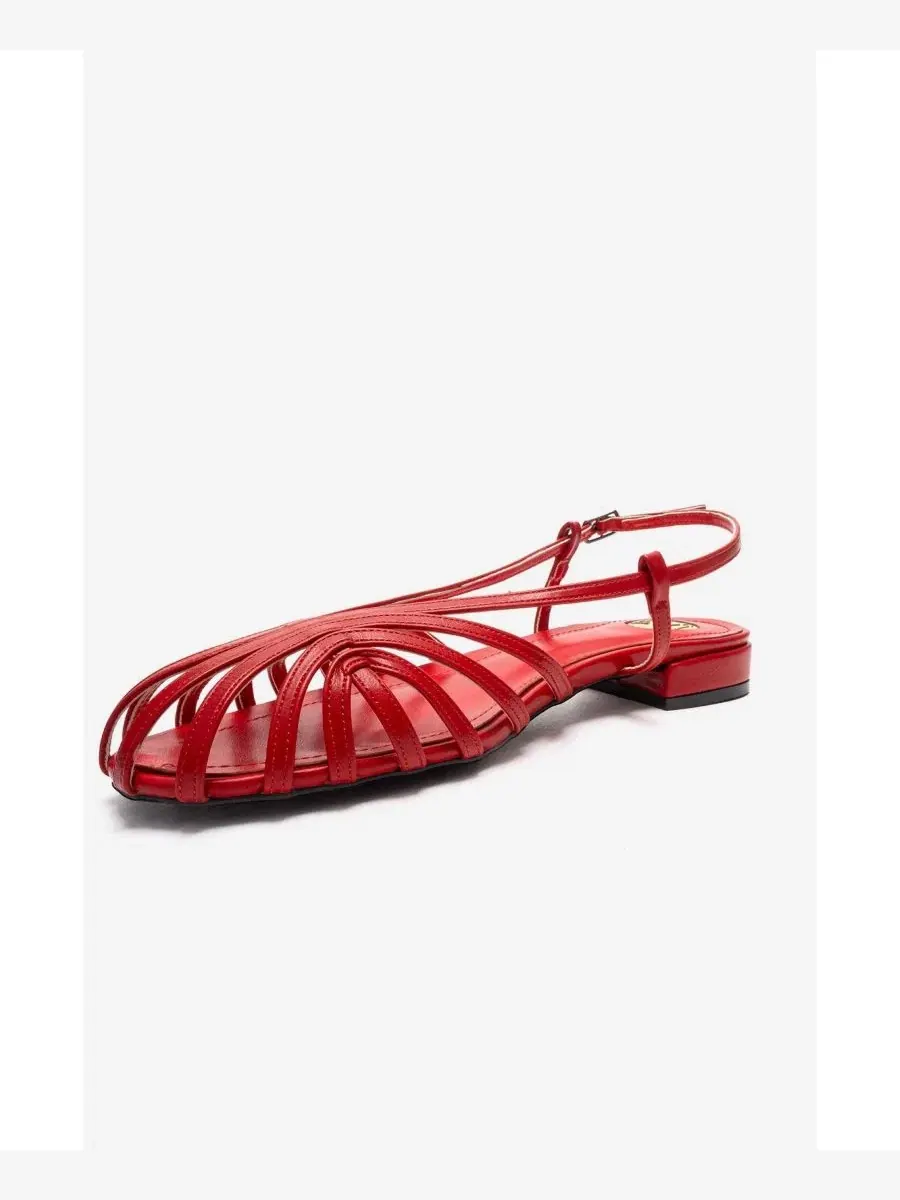 Женские сандалии с ремешком Liss Prologue Shoes — изображение 6 из 6, красный