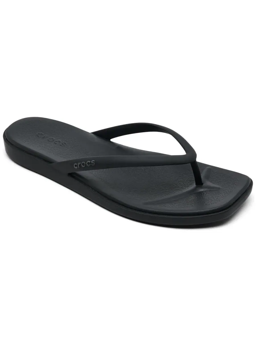 Сандалии-вьетнамки Miami с танкеткой Crocs