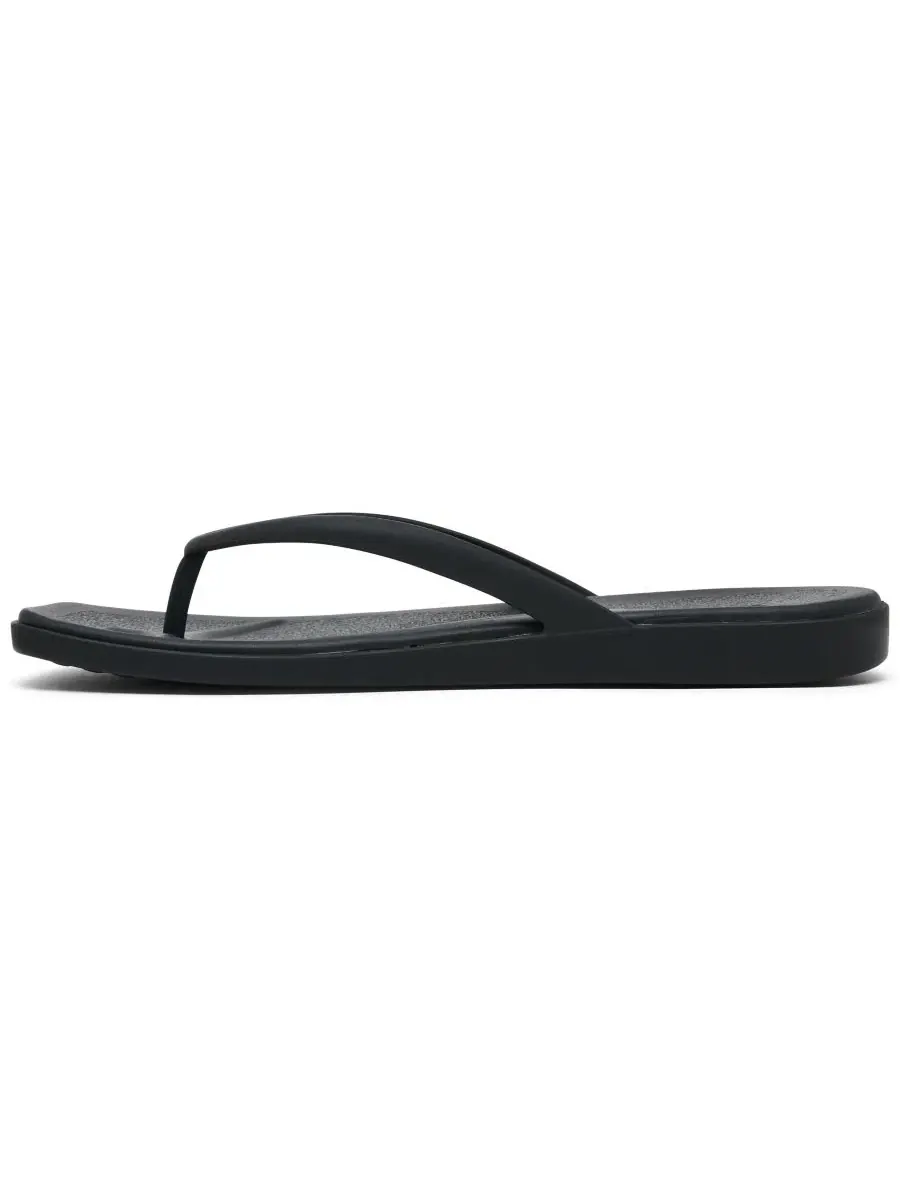 Сандалии-вьетнамки Miami с танкеткой Crocs — изображение 3 из 6, черный