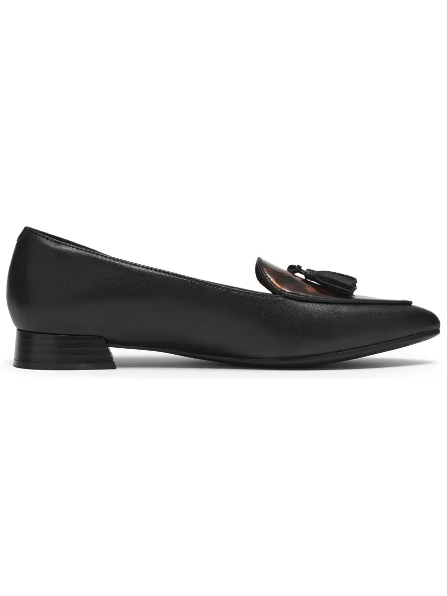 Женские туфли-лоферы Natalyn Quartz Clarks — изображение 2 из 6, черный мульти