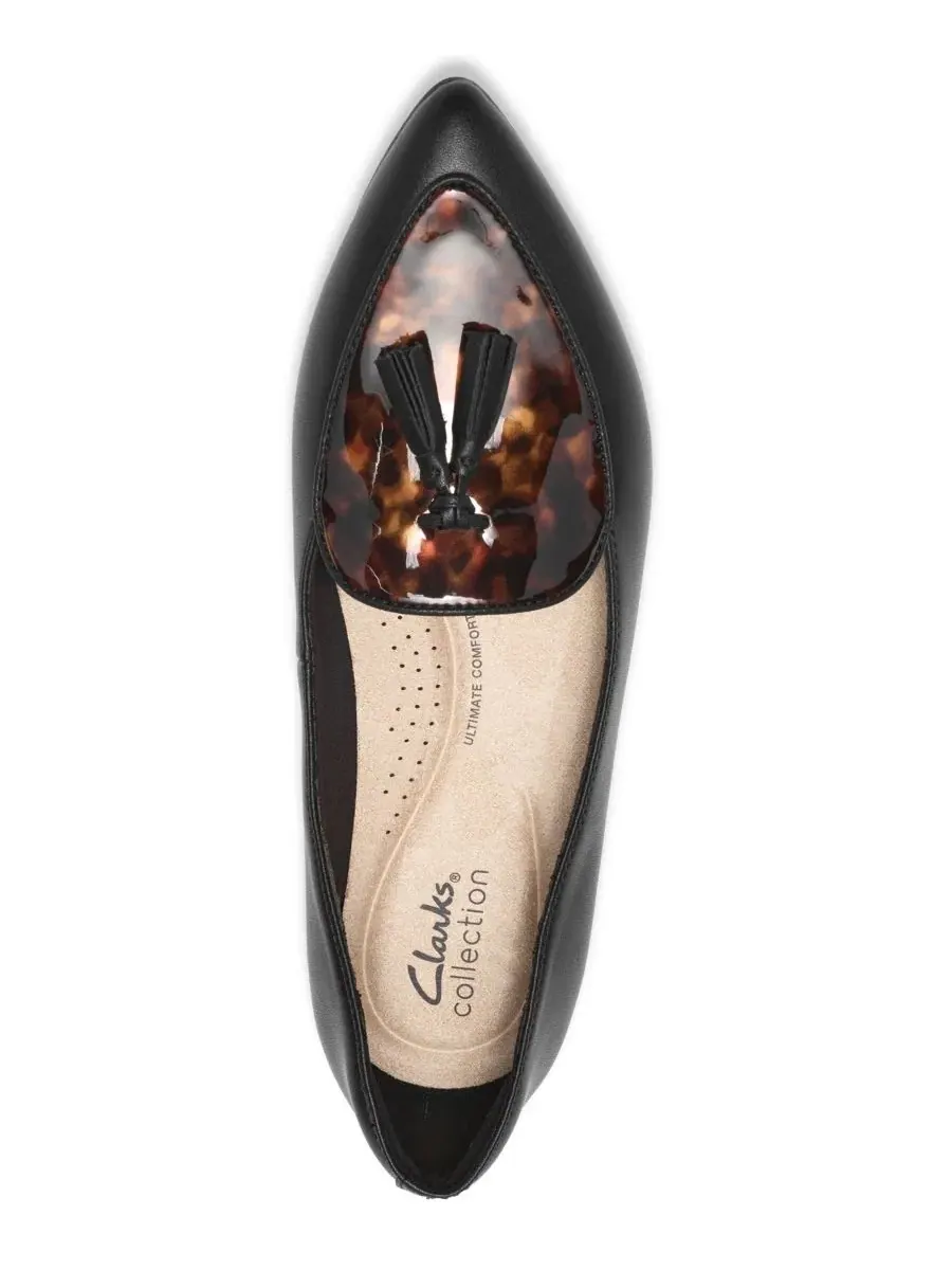 Женские туфли-лоферы Natalyn Quartz Clarks — изображение 4 из 6, черный мульти