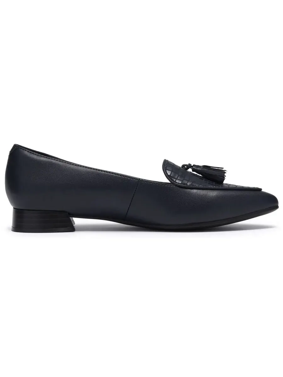 Женские туфли-лоферы Natalyn Quartz Clarks — изображение 2 из 6, темно-синий