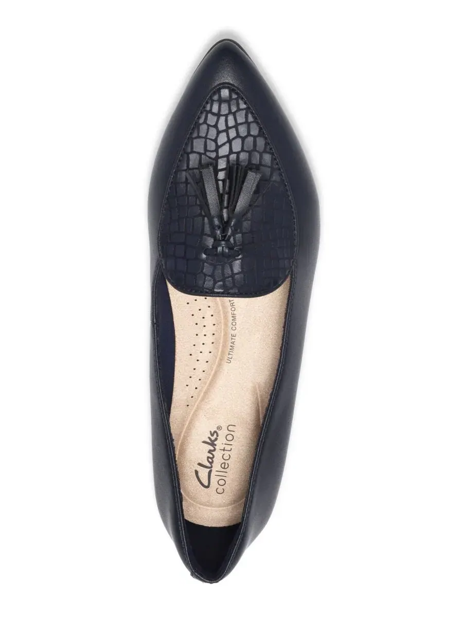 Женские туфли-лоферы Natalyn Quartz Clarks — изображение 4 из 6, темно-синий