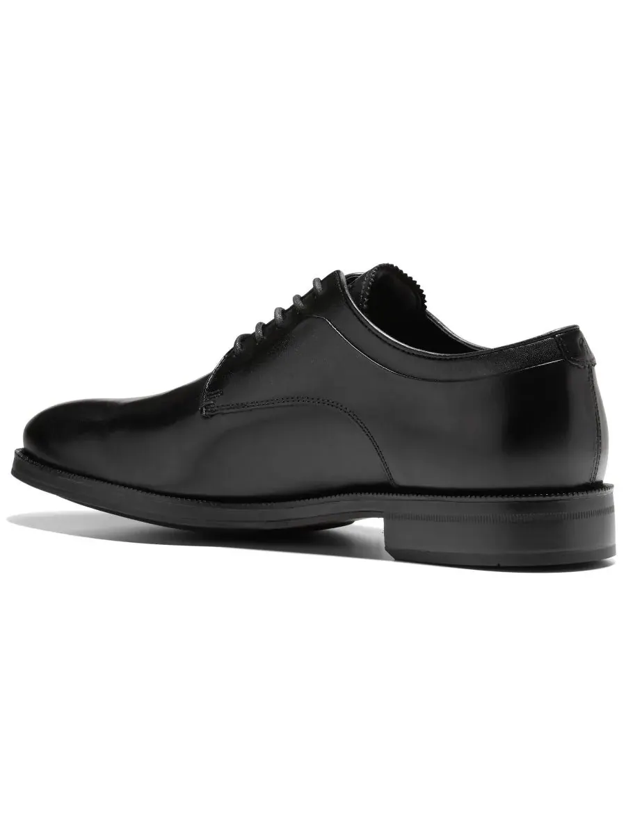 Мужские оксфордские туфли Dean Grand с закругленным носком Cole Haan — изображение 3 из 9, черный