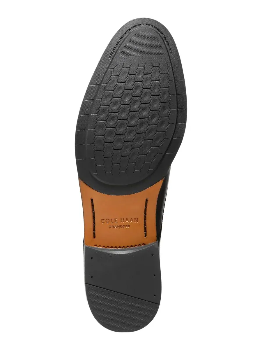 Мужские оксфордские туфли Dean Grand с закругленным носком Cole Haan — изображение 6 из 9, черный