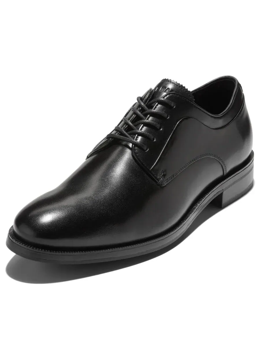 Мужские оксфордские туфли Dean Grand с закругленным носком Cole Haan — изображение 8 из 9, черный