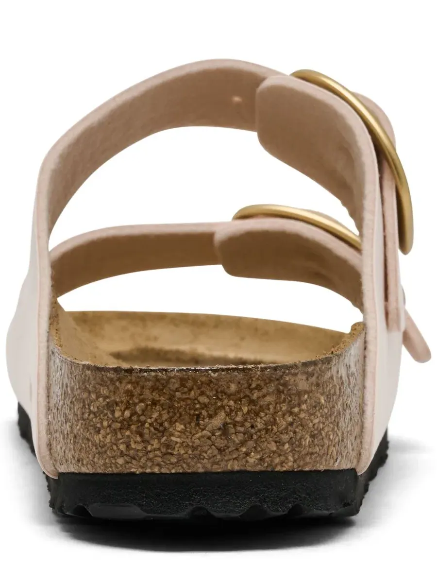 Сандалии с широкой регулируемой пряжкой Arizona Big Buckle Birkibuc Birkenstock — изображение 5 из 6, светлый розовый