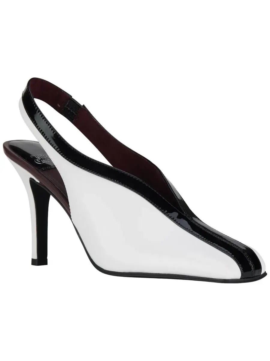Туфли-лодочки Means Slingback Square Toe Jeffrey Campbell — белый