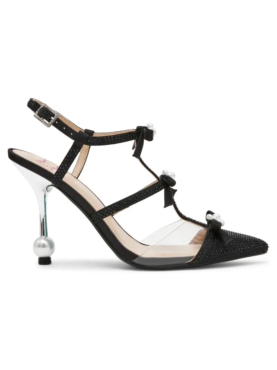 Туфли-лодочки с острым мысом Everr Betsey Johnson — изображение 2 из 5, черный