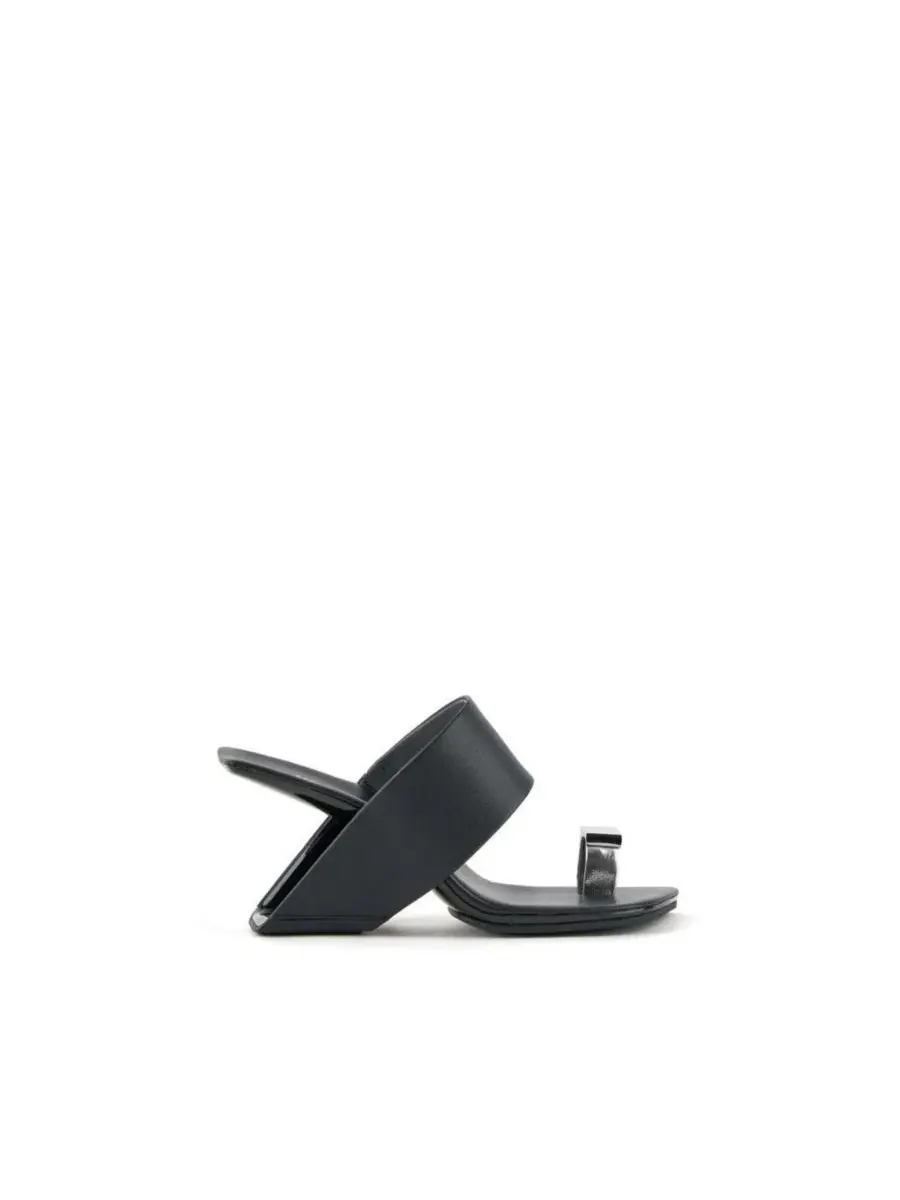 Сандалии с каблуком-петлей Loop Toe Hi United Nude — изображение 2 из 6, черный
