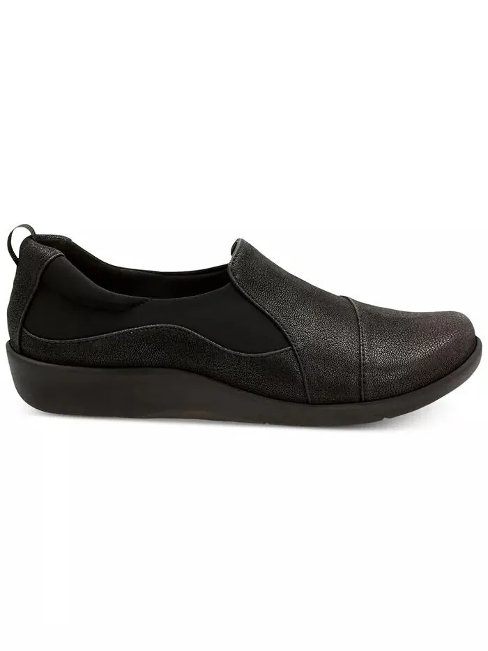 Туфли женские Clarks Cloudsteppers Sillian Paz, на плоской подошве — изображение 2 из 5, черный
