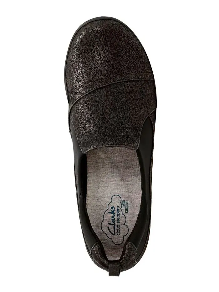 Туфли женские Clarks Cloudsteppers Sillian Paz, на плоской подошве — изображение 4 из 5, черный