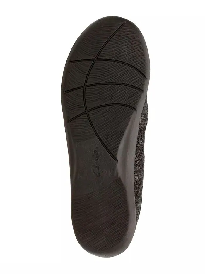 Туфли женские Clarks Cloudsteppers Sillian Paz, на плоской подошве — изображение 5 из 5, черный