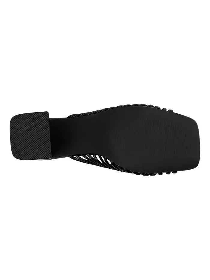 Женские босоножки Josie на устойчивом каблуке с ремешками GC Shoes — изображение 5 из 9, черный