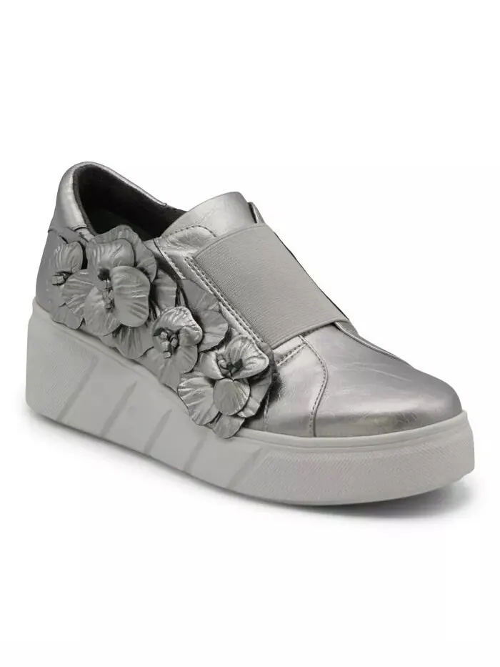 Женские кроссовки Charles David Sport — серебристый