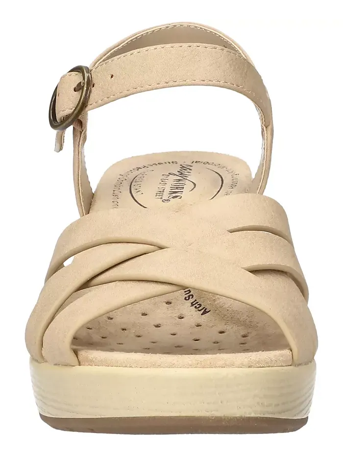 Сандалии Easy Works Miyah с противоскользящей подошвой Easy Street — изображение 7 из 7, кость