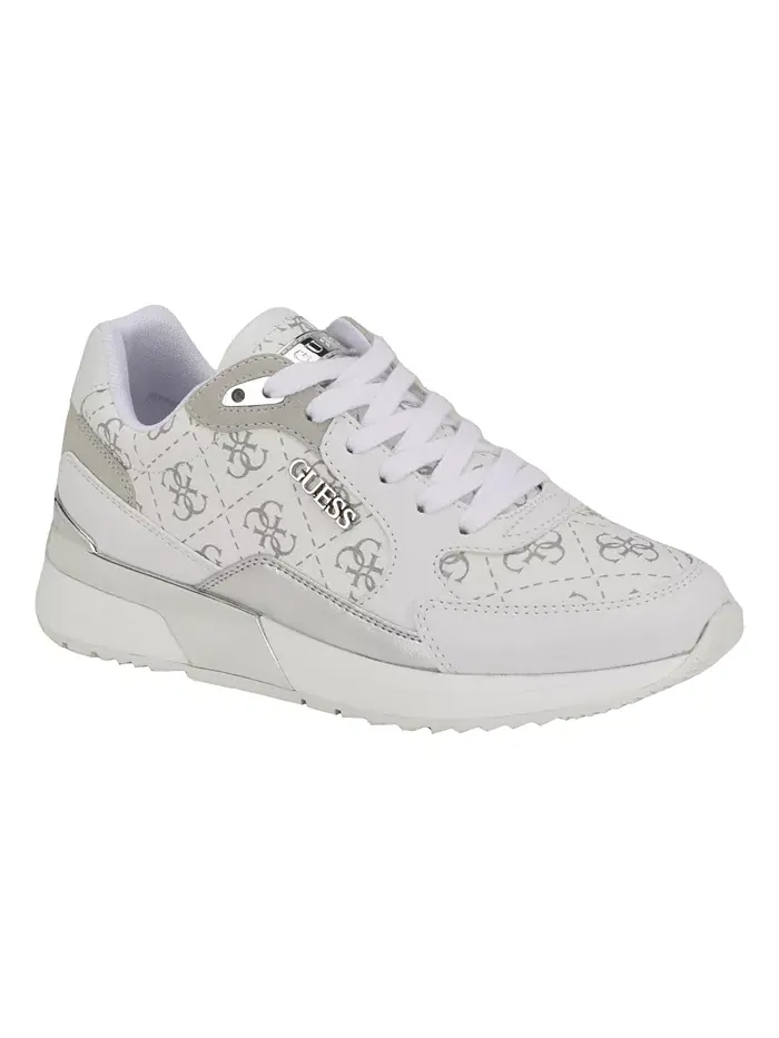 Женские кроссовки Moxea Quattro G Logo на шнуровке GUESS