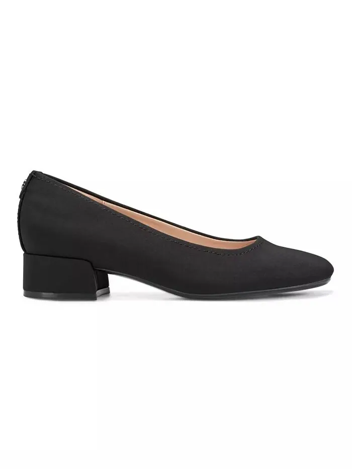 Женские туфли-лодочки Eflex Jain Square Toe Easy Spirit — изображение 2 из 5, черный