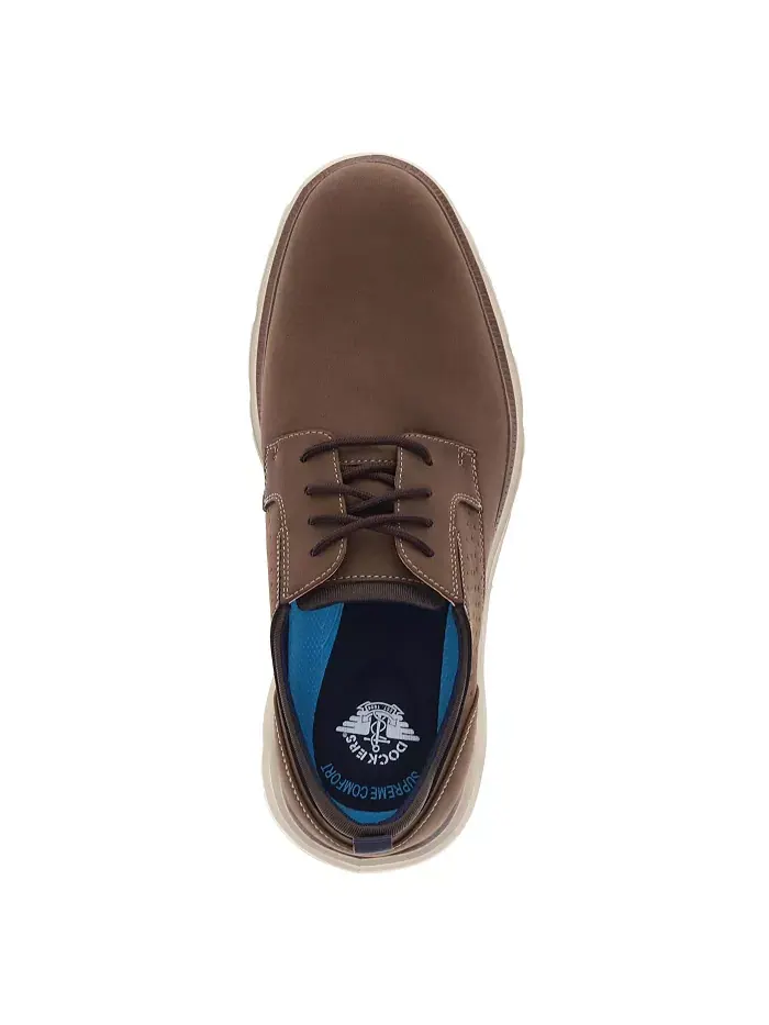 Мужские оксфорды Finley Comfort Dockers — изображение 4 из 5, темный бежевый