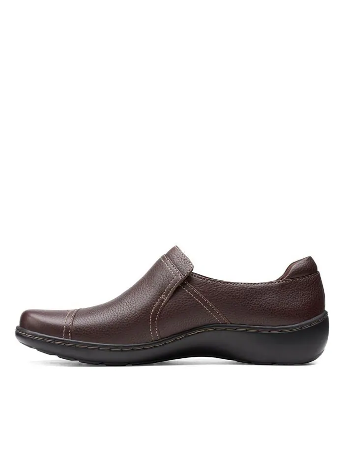 Туфли женские Clarks Cora Poppy, женская коллекция — изображение 5 из 9, коричневый