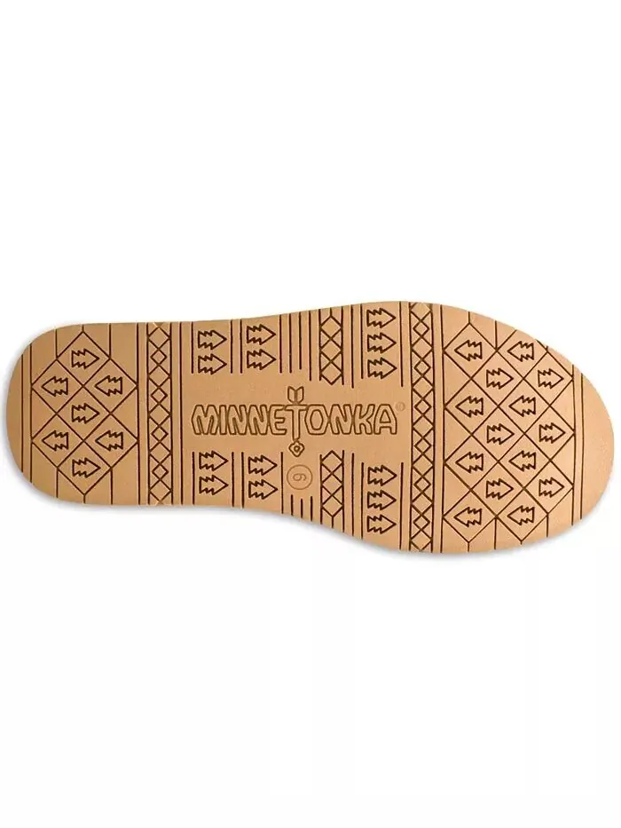Женские ботильоны без застежки Olympia Minnetonka — изображение 3 из 3, бежевый
