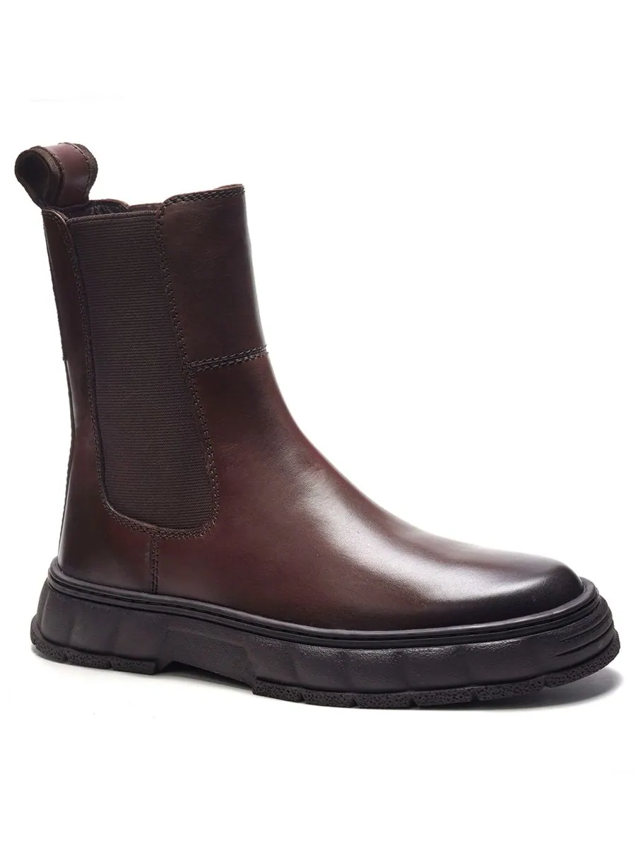 Мужские ботинки Startus Slip-On Chelsea Boots A Veer — изображение 1 из 6, коричневый