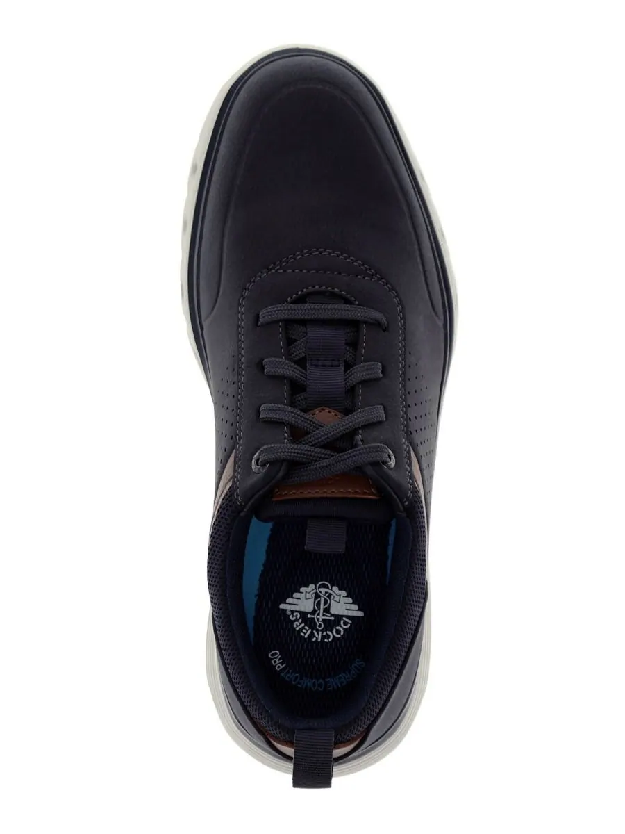 Мужские повседневные кроссовки Fowler Fusion 20 Dockers — изображение 4 из 6, темно-синий