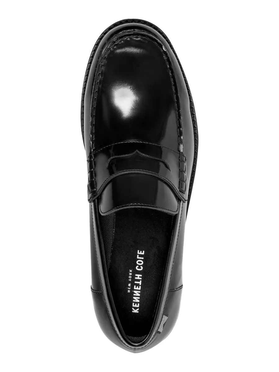 Мужские повседневные лоферы Paco без шнурков Kenneth Cole New York — изображение 4 из 5, черный