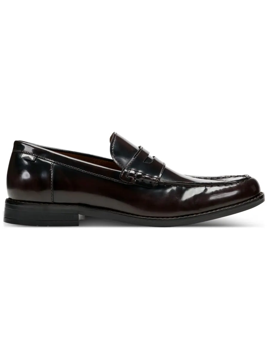 Мужские повседневные лоферы Paco без шнурков Kenneth Cole New York — изображение 2 из 5, темный красный