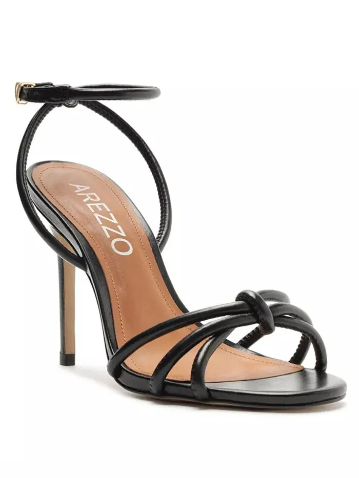Женские босоножки Marina High Stiletto Arezzo — изображение 1 из 10, черный