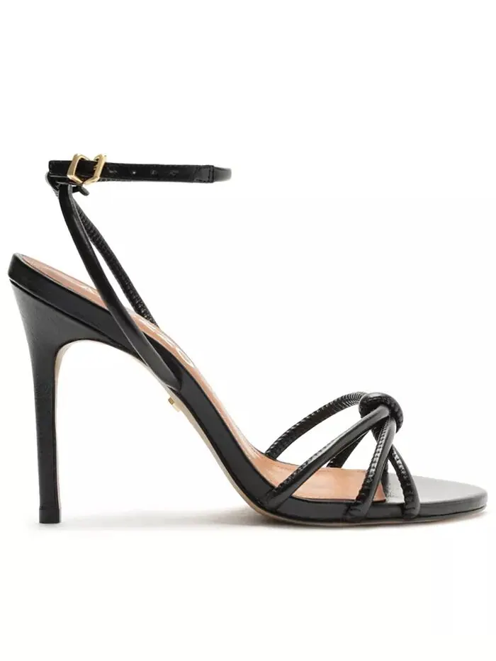 Женские босоножки Marina High Stiletto Arezzo — изображение 2 из 10, черный