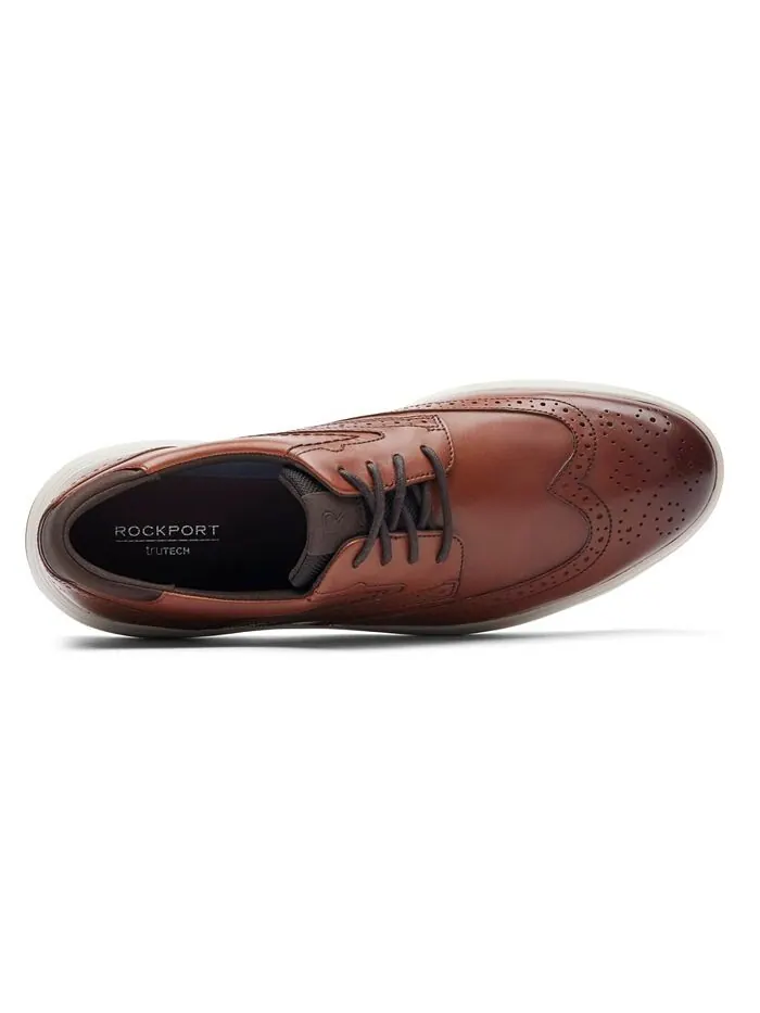 Мужские туфли Noah Wingtip Rockport — изображение 3 из 5, бежевый