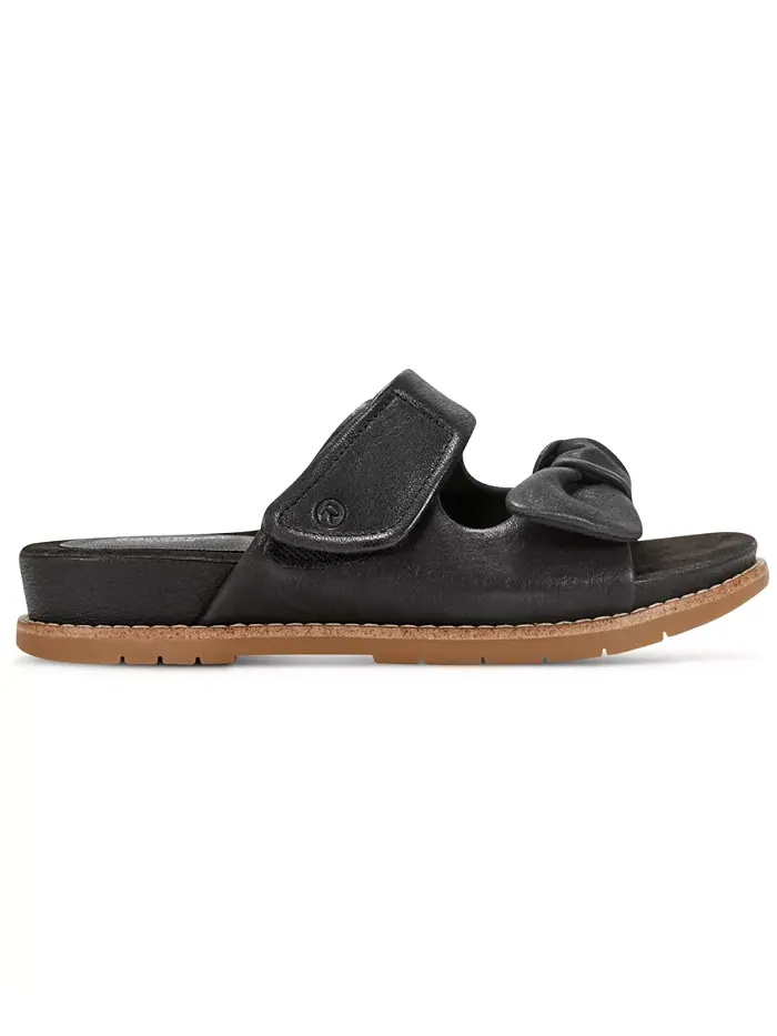 Женские сандалии Zova Open Toe Casual Flat Rockport — изображение 2 из 5, черный