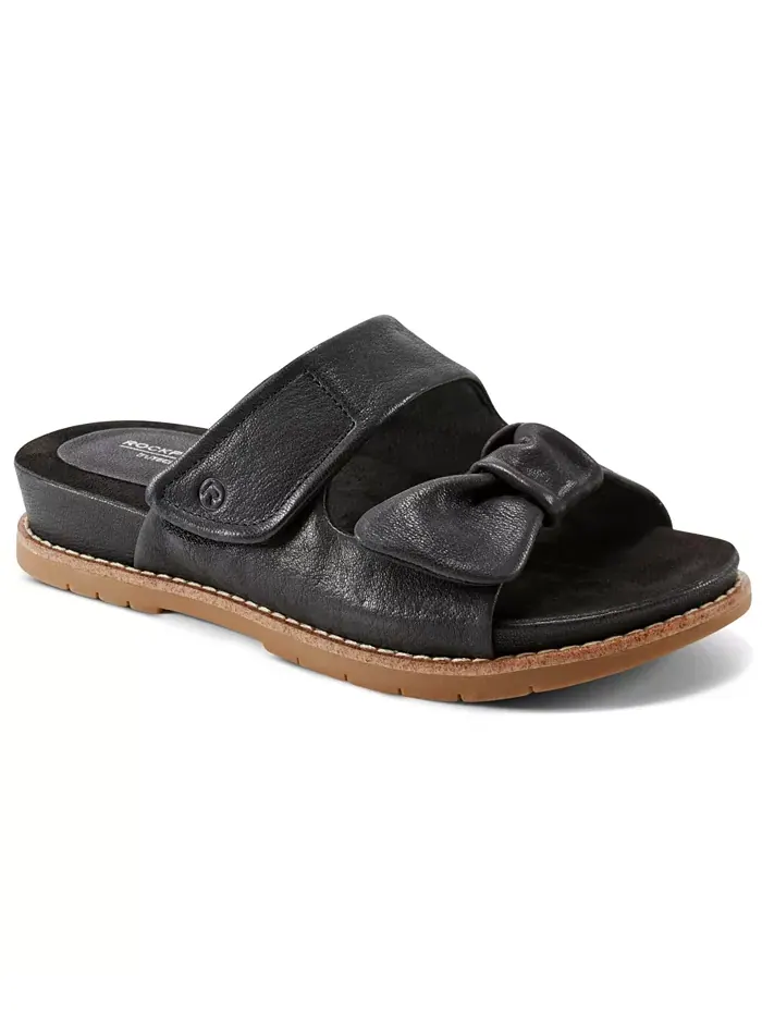 Женские сандалии Zova Open Toe Casual Flat Rockport — изображение 1 из 5, тауп